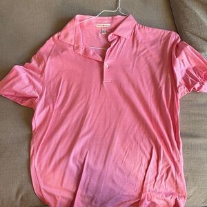 Peter Millar Pink Polo Shirt